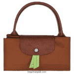 Le Pliage Green Handbag M Women Longchamp 8RTH8042 Cognac - Image 6