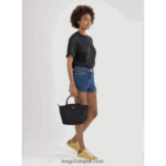 Le Pliage Green Handbag S Women Longchamp 8RTH80186 Black - Image 2
