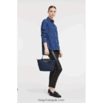 Le Pliage Green Handbag S Women Longchamp 8RTH80190 Navy - Image 2