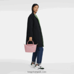Le Pliage Green Handbag S Women Longchamp 8RTH80191 Petal Pink - Image 2