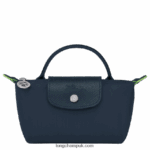 Le Pliage Green Pouch with handle Women Longchamp 8RTH80673 Navy