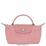 Le Pliage Green Pouch with handle Women Longchamp 8RTH80675 Petal Pink