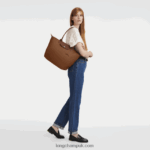 Le Pliage Green Tote bag L Women Longchamp 8RTH80404 Cognac - Image 2