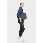 Le Pliage Green Tote bag L Women Longchamp 8RTH80405 Graphite - Image 2