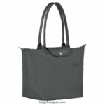 Le Pliage Green Tote bag L Women Longchamp 8RTH80405 Graphite - Image 3