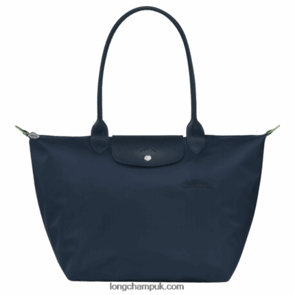 Le Pliage Green Tote bag L Women Longchamp 8RTH80406 Navy