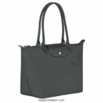 Le Pliage Green Tote bag M Women Longchamp 8RTH80411 Graphite - Image 3