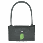 Le Pliage Green Tote bag M Women Longchamp 8RTH80411 Graphite - Image 5