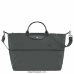 Le Pliage Green Travel bag expandable Women Longchamp 8RTH80803 Graphite - Image 4