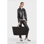 Le Pliage Green Travel bag M Men Longchamp 8RTH80793 Black - Image 2