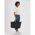 Le Pliage Green Travel bag S Women Longchamp 8RTH80786 Black - Image 2