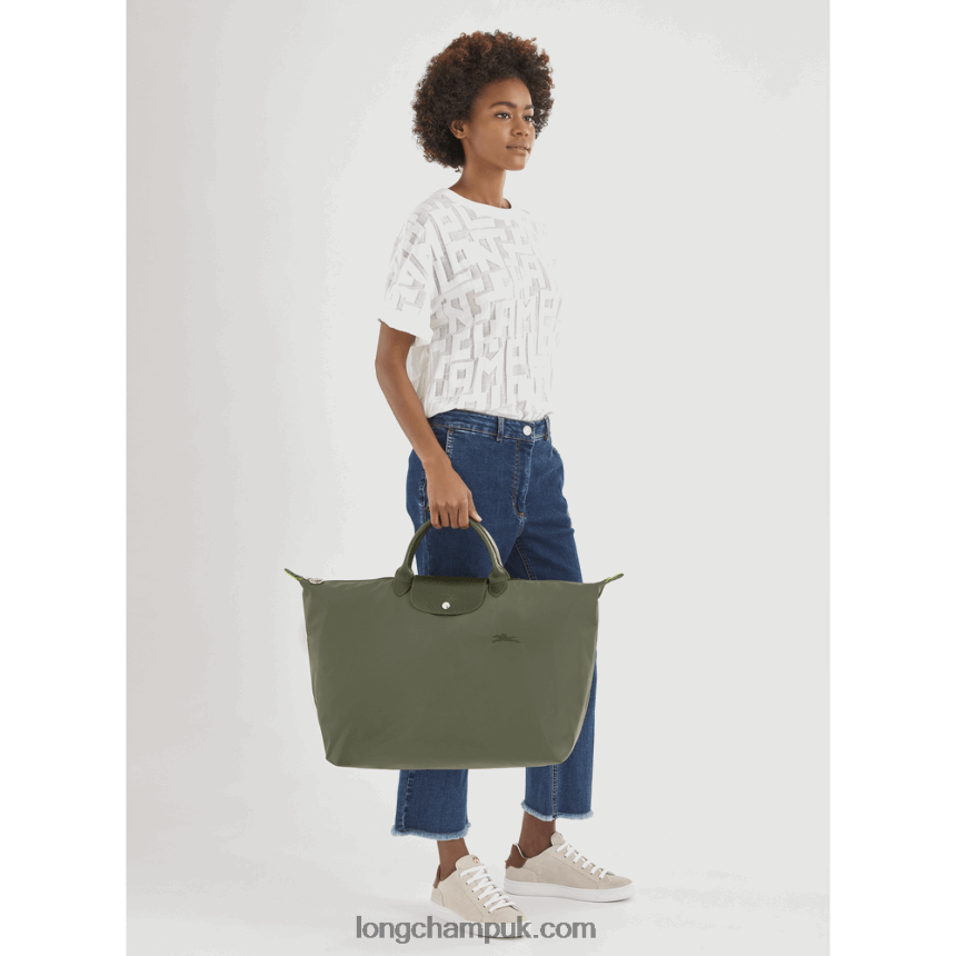 Le Pliage Green Travel bag S Women Longchamp 8RTH80787 Forest - Image 2