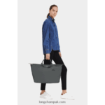 Le Pliage Green Travel bag S Women Longchamp 8RTH80789 Graphite - Image 2