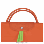 Le Pliage Green Travel bag S Women Longchamp 8RTH80791 Carot - Image 5