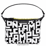Le Pliage LGP Clutch Women Longchamp 8RTH80227 Black/White