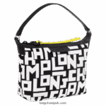 Le Pliage LGP Clutch Women Longchamp 8RTH80227 Black/White - Image 3