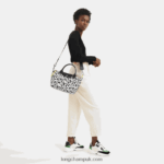 Le Pliage LGP Handbag L Women Longchamp 8RTH8091 Black/White - Image 2