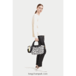 Le Pliage LGP Handbag S Women Longchamp 8RTH8090 Black/White - Image 2