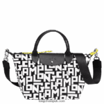 Le Pliage LGP Handbag S Women Longchamp 8RTH8090 Black/White