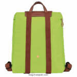 Le Pliage Original Backpack Women Longchamp 8RTH80442 Green Light - Image 3