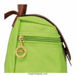 Le Pliage Original Backpack Women Longchamp 8RTH80442 Green Light - Image 4