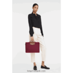 Le Pliage Original Briefcase S Men Longchamp 8RTH80487 Red - Image 2