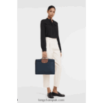 Le Pliage Original Briefcase S Men Longchamp 8RTH80488 Navy - Image 2