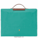 Le Pliage Original Briefcase S Men Longchamp 8RTH80489 Turquoise - Image 3