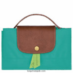 Le Pliage Original Briefcase S Men Longchamp 8RTH80489 Turquoise - Image 5