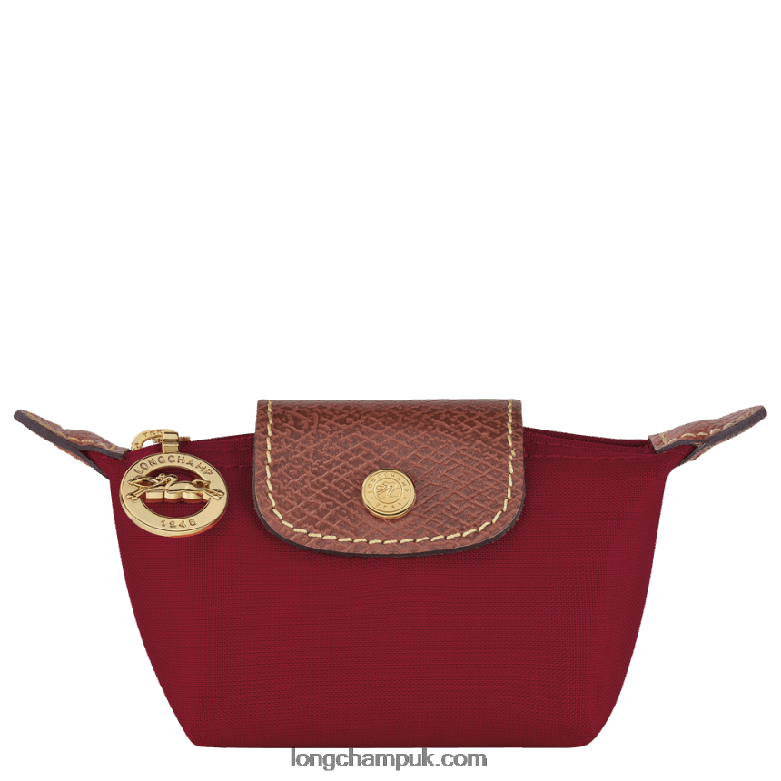 le_pliage_original_coin_purse_women_longchamp_8rth80501_red.png Le Pliage Original Coin purse Women Longchamp 8RTH80501 Red - Image 1