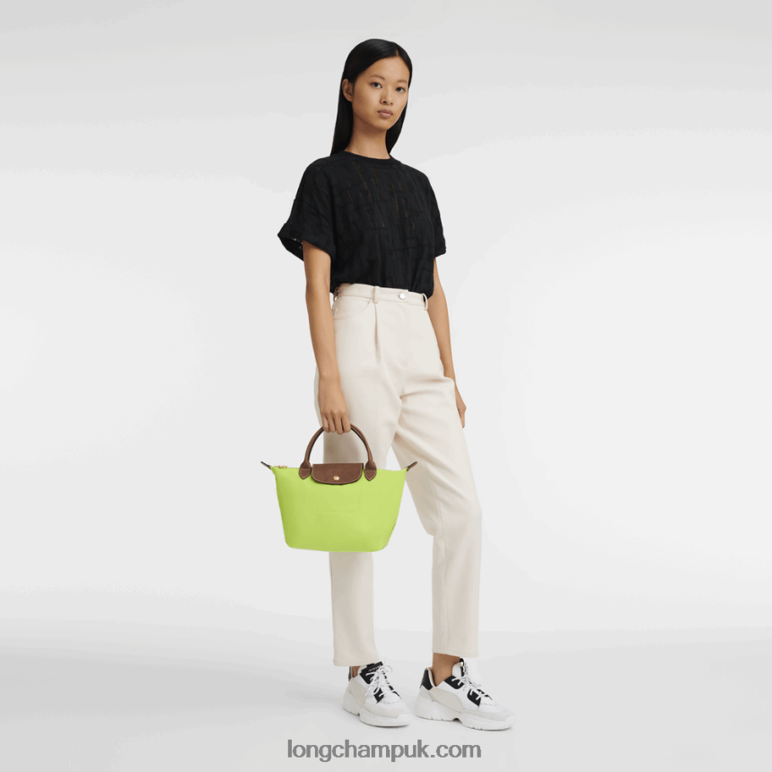 Le Pliage Original Handbag S Women Longchamp 8RTH8033 Green Light - Image 2