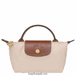 Le Pliage Original Pouch with handle Women Longchamp 8RTH80667 Paper