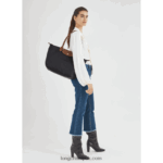 Le Pliage Original Tote bag L Women Longchamp 8RTH8038 Black - Image 2