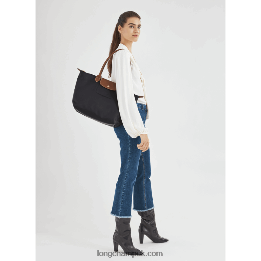 Le Pliage Original Tote bag L Women Longchamp 8RTH8038 Black - Image 2