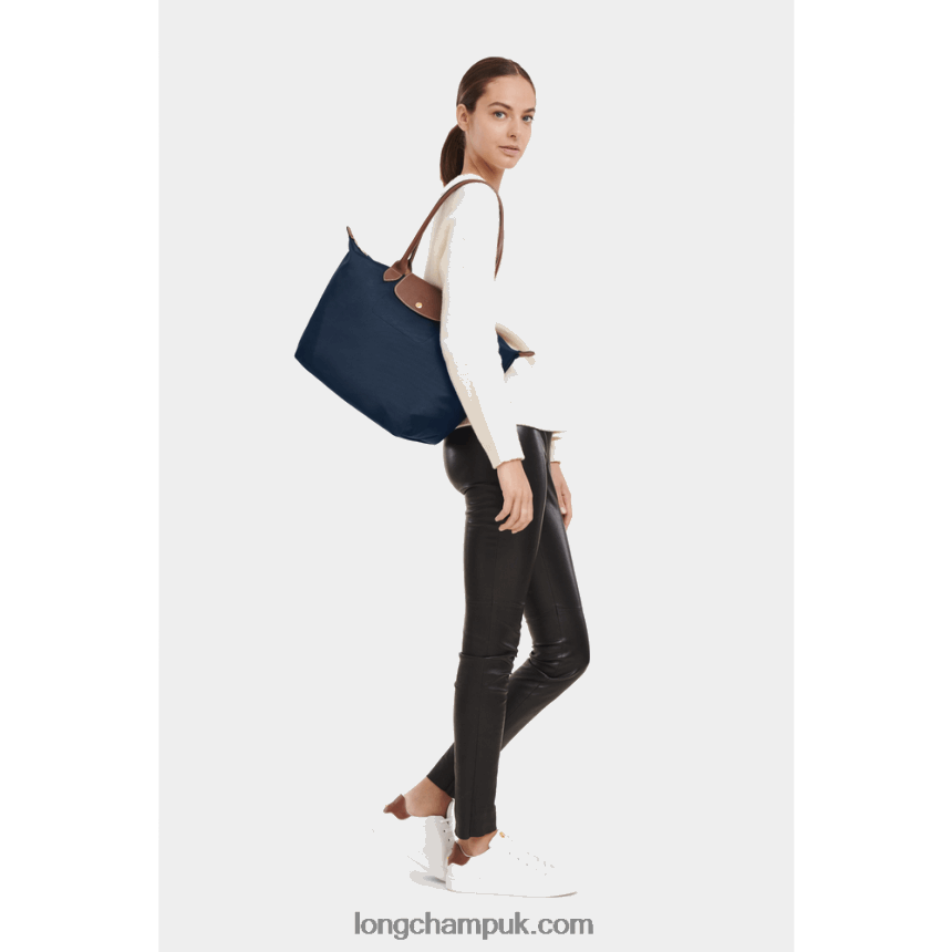 Le Pliage Original Tote bag L Women Longchamp 8RTH80417 Navy - Image 2