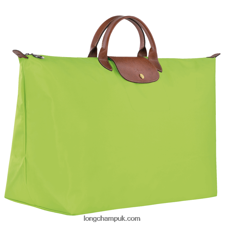Le Pliage Original Travel bag M Men Longchamp 8RTH80813 Green Light - Image 2