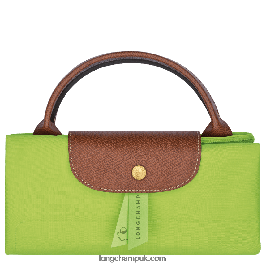 Le Pliage Original Travel bag M Men Longchamp 8RTH80813 Green Light - Image 5
