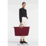 Le Pliage Original Travel bag M Men Longchamp 8RTH80814 Red - Image 2