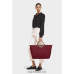 Le Pliage Original Travel bag S Women Longchamp 8RTH80807 Red - Image 2