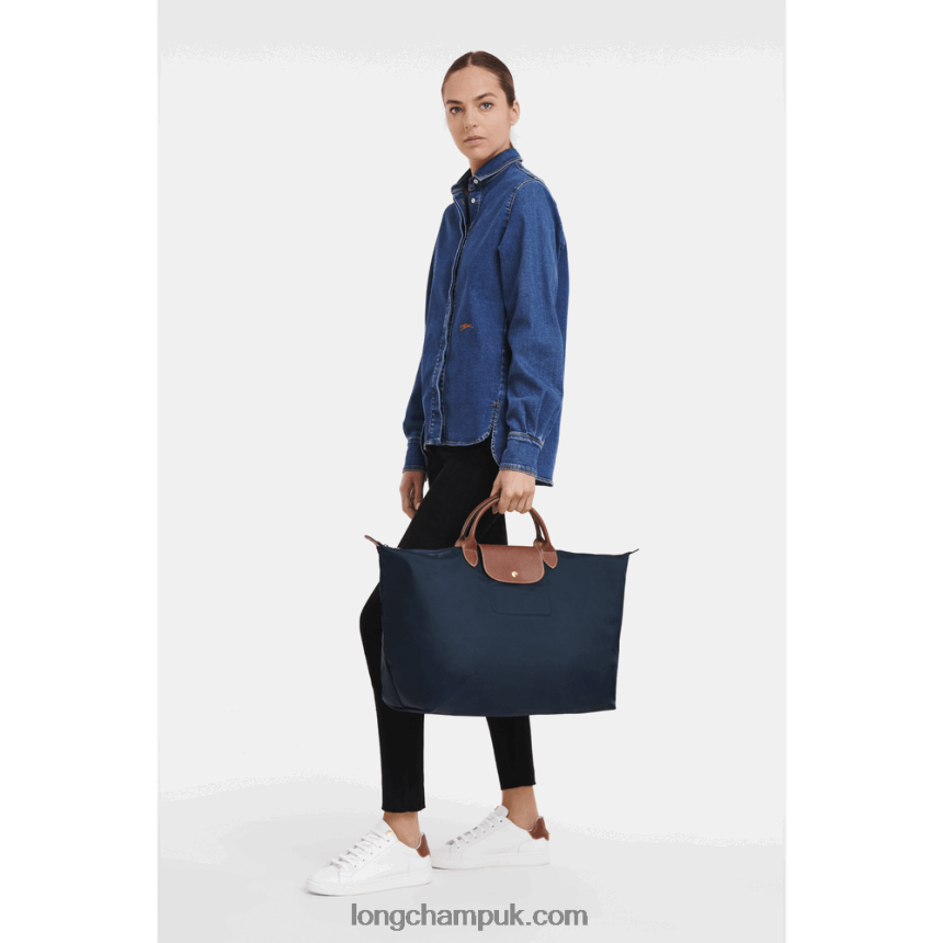 Le Pliage Original Travel bag S Women Longchamp 8RTH80808 Navy - Image 2