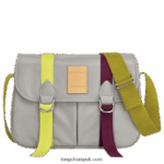 Le Pliage Re Play Crossbody bag L Women Longchamp 8RTH80206 Grey