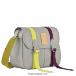 Le Pliage Re Play Crossbody bag L Women Longchamp 8RTH80206 Grey - Image 3