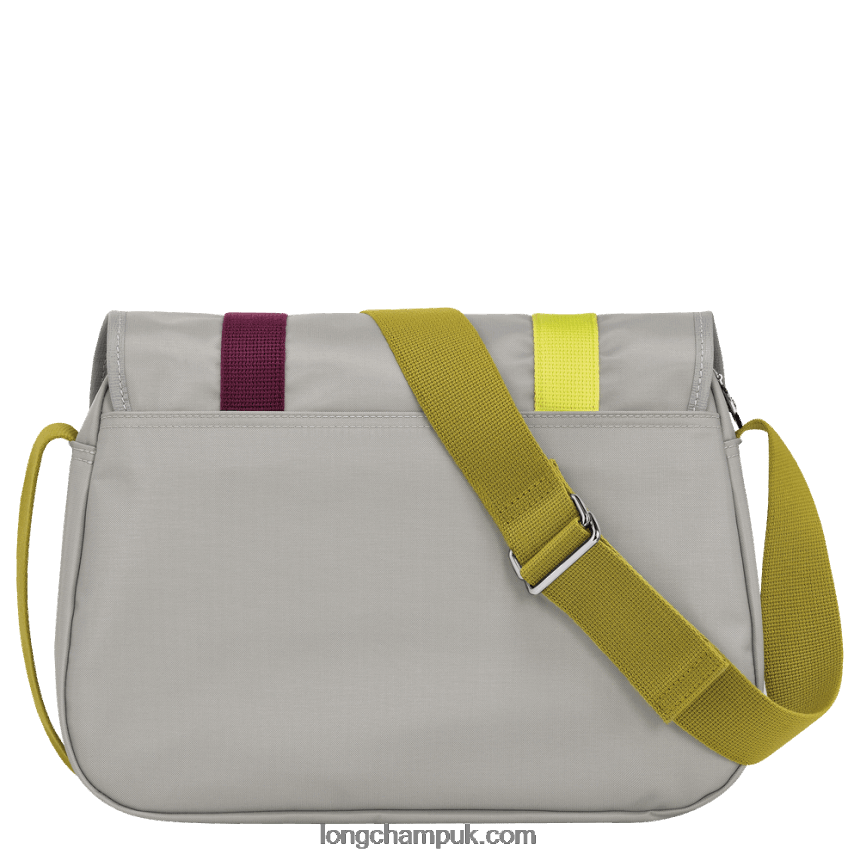 Le Pliage Re Play Crossbody bag L Women Longchamp 8RTH80206 Grey - Image 4