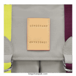 Le Pliage Re Play Crossbody bag L Women Longchamp 8RTH80206 Grey - Image 5