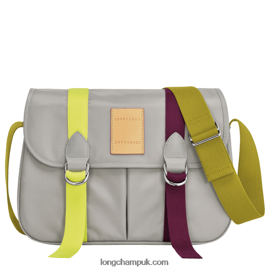 Le Pliage Re Play Crossbody bag L Women Longchamp 8RTH80206 Grey - Image 1