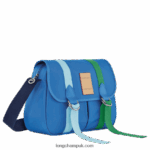 Le Pliage Re Play Crossbody bag L Women Longchamp 8RTH80207 Blue - Image 3