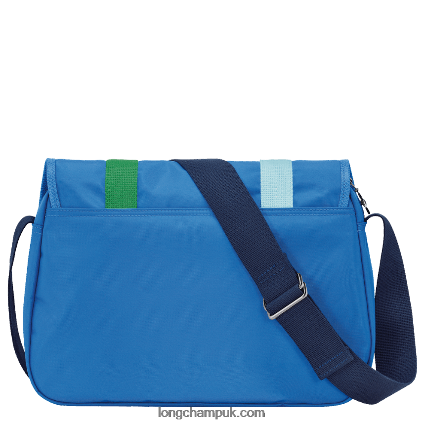 Le Pliage Re Play Crossbody bag L Women Longchamp 8RTH80207 Blue - Image 4