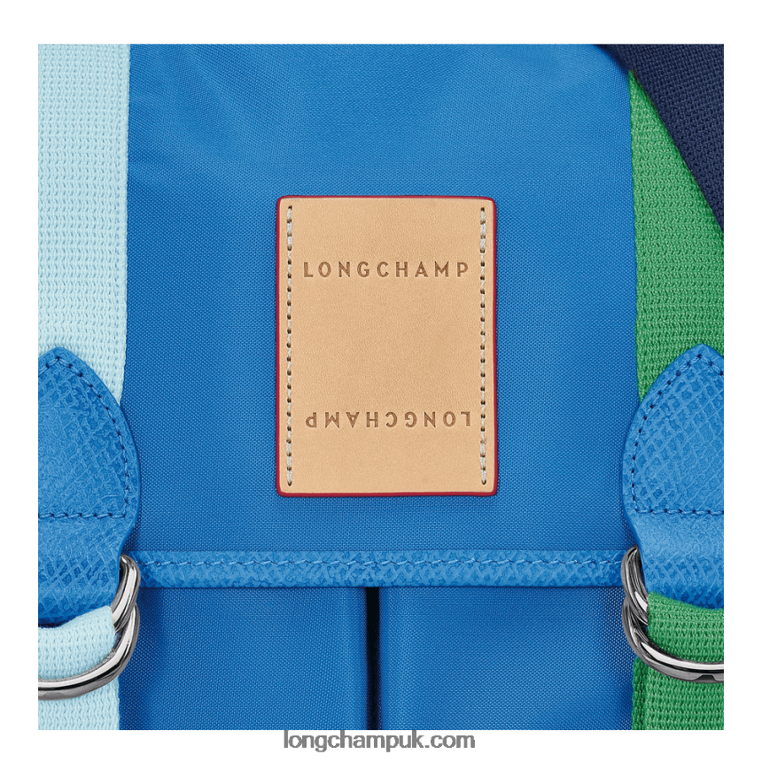 Le Pliage Re Play Crossbody bag L Women Longchamp 8RTH80207 Blue - Image 5