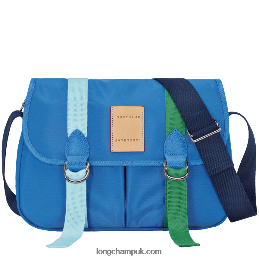 Le Pliage Re Play Crossbody bag L Women Longchamp 8RTH80207 Blue - Image 1