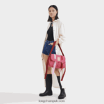 Le Pliage Re Play Crossbody bag L Women Longchamp 8RTH80208 Fuchsia - Image 2